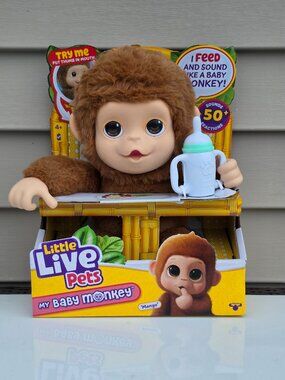 Little Live Pets My Baby Monkey Mango